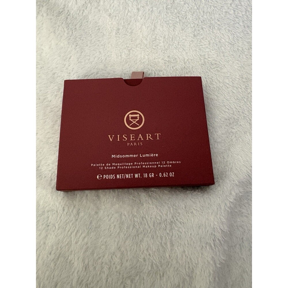 Viseart Paris Midsommer Lumière Eyeshadow Palette 12 Shade Makeup Palette NIB